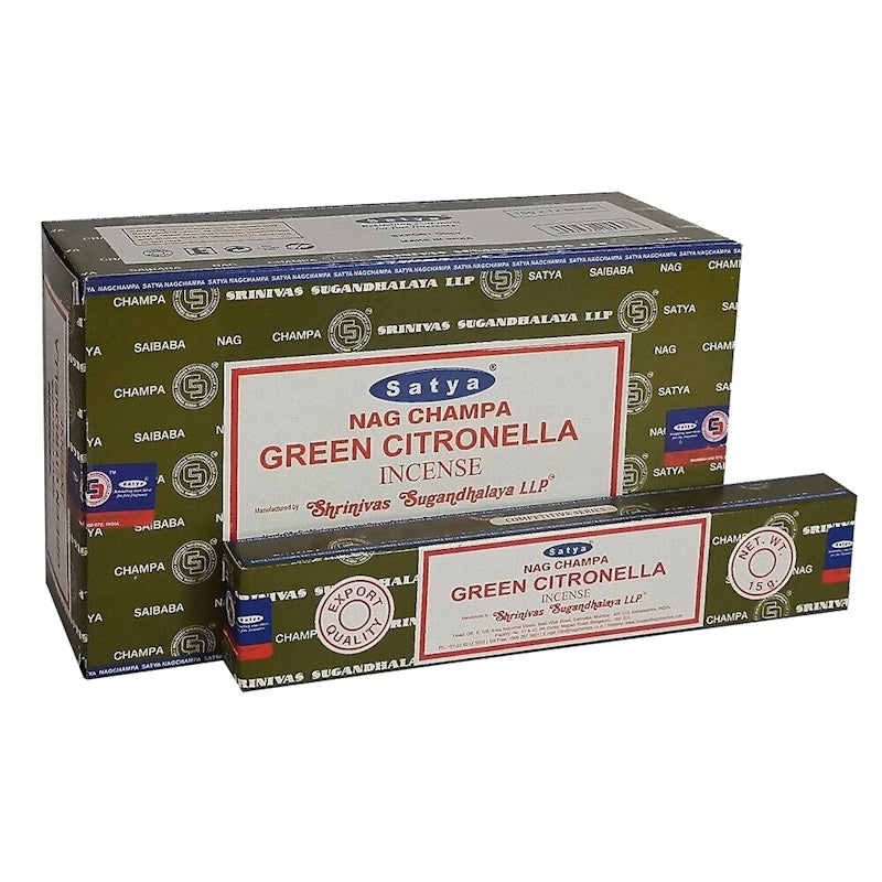 Satya Green Citronella Incense 15g