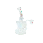 7.6-Inch Colored Glass Mini Rig (MST203)