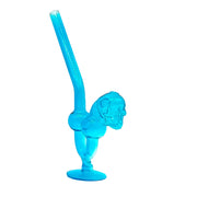 5.8-inch - Mini Skull Glass Bong (MST279)