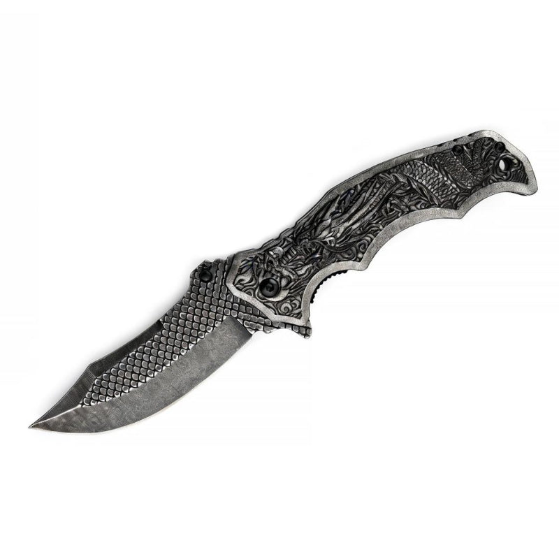MSK031 - Dragon Crest Folding Knife