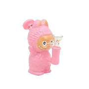 4.6-Inch Character Style Colored Glass Mini Rig (MST197)