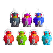 MSTS129 - Cartoon Space Character Silicone Bong