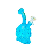 6.2-Inch Skull-Shaped Mini Glass Bong (MST210)