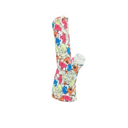 Printed Silicone Bent-Neck Straight Bong (MST239)