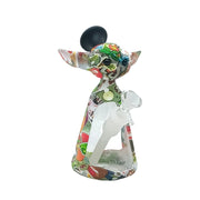 Silicone Character Bong with Glass Chamber (MST248)