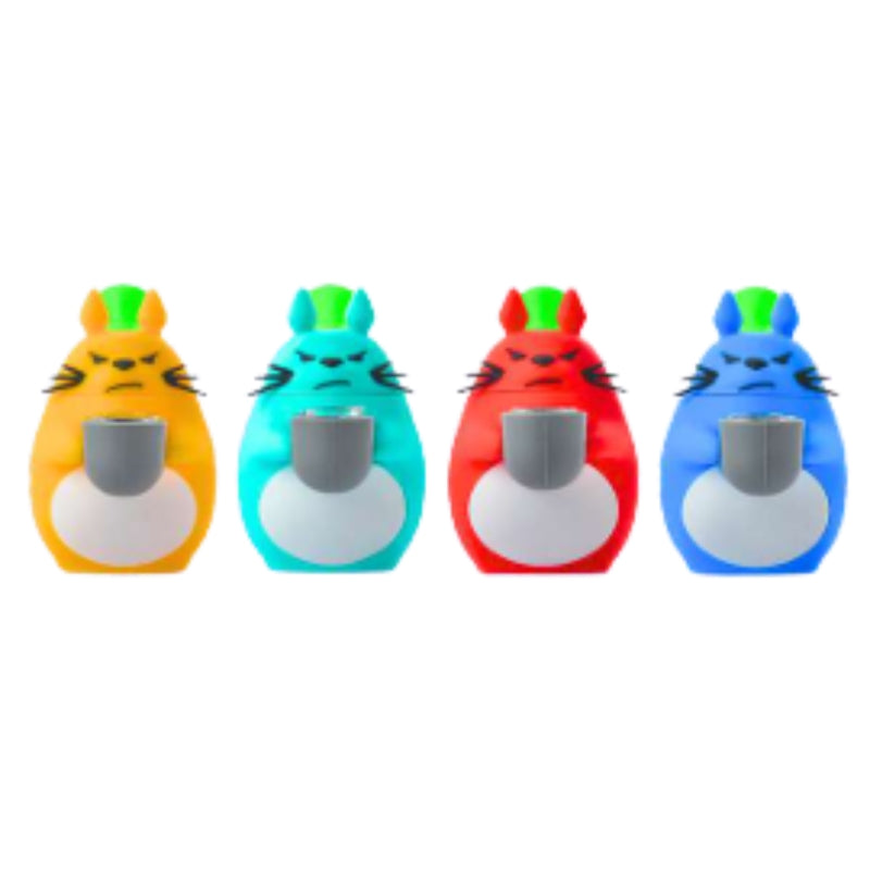 MSTS161 - Cat Character Silicone Hand Pipe