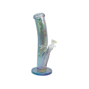12-Inch Colored Glass Straight Tube Bong (MST216)