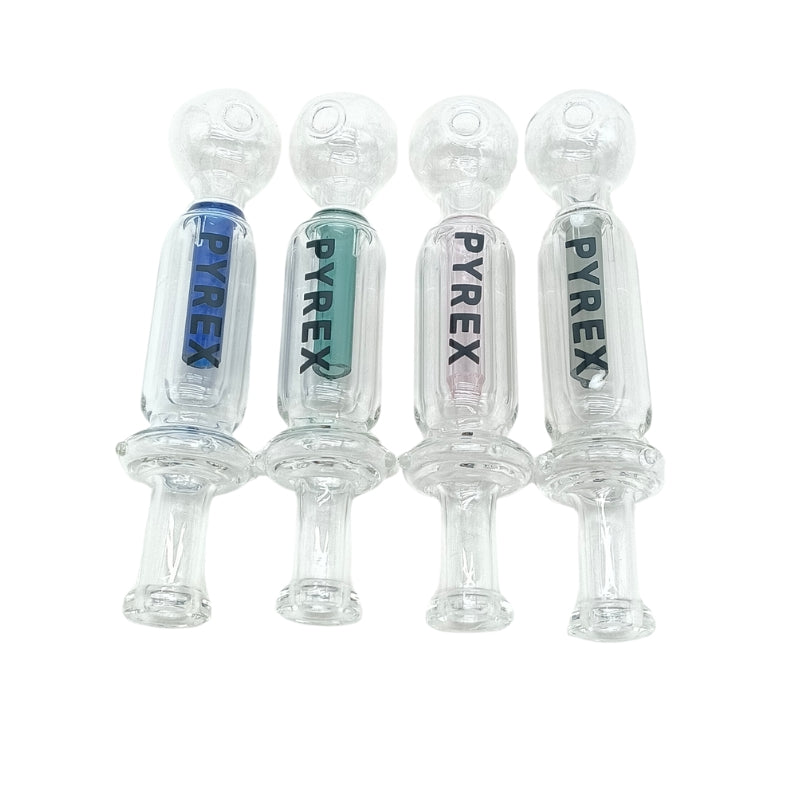 Clear Pyrex Glass Oil Burner Pipe (MST213)