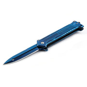 MSK001 - Blue Tactical Folding Knife