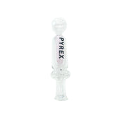 Clear Pyrex Glass Oil Burner Pipe (MST213)