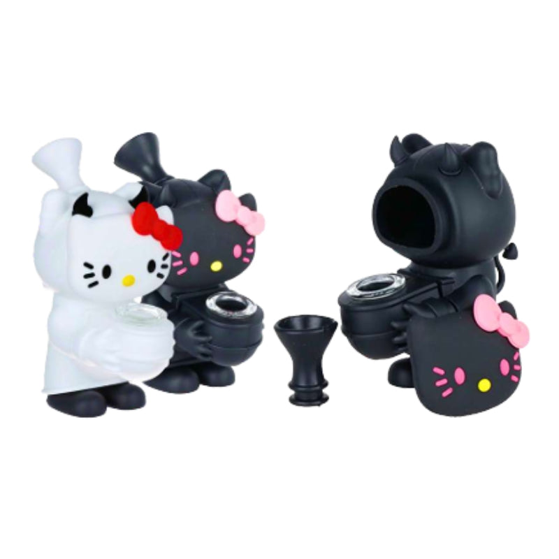 MSTS166 - Cartoon Cat Silicone Water Bong