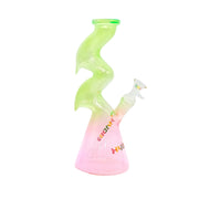 10.4-Inch Zig-Zag Beaker Glass Bong (MST224)