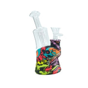 Silicone Base Bong with Glass Tube (MST241)