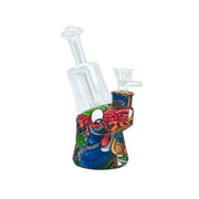Silicone Base Bong with Glass Tube (MST241)