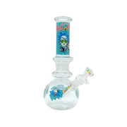 10″ Borosilicate Glass Bong with Printed Design (MST202)