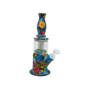 Silicone & Glass Beaker Bong (MST238)