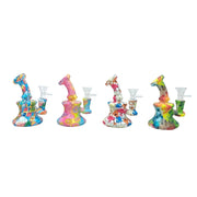 Printed Silicone Mini Bong (MST234)