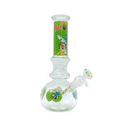 10″ Borosilicate Glass Bong with Printed Design (MST202)