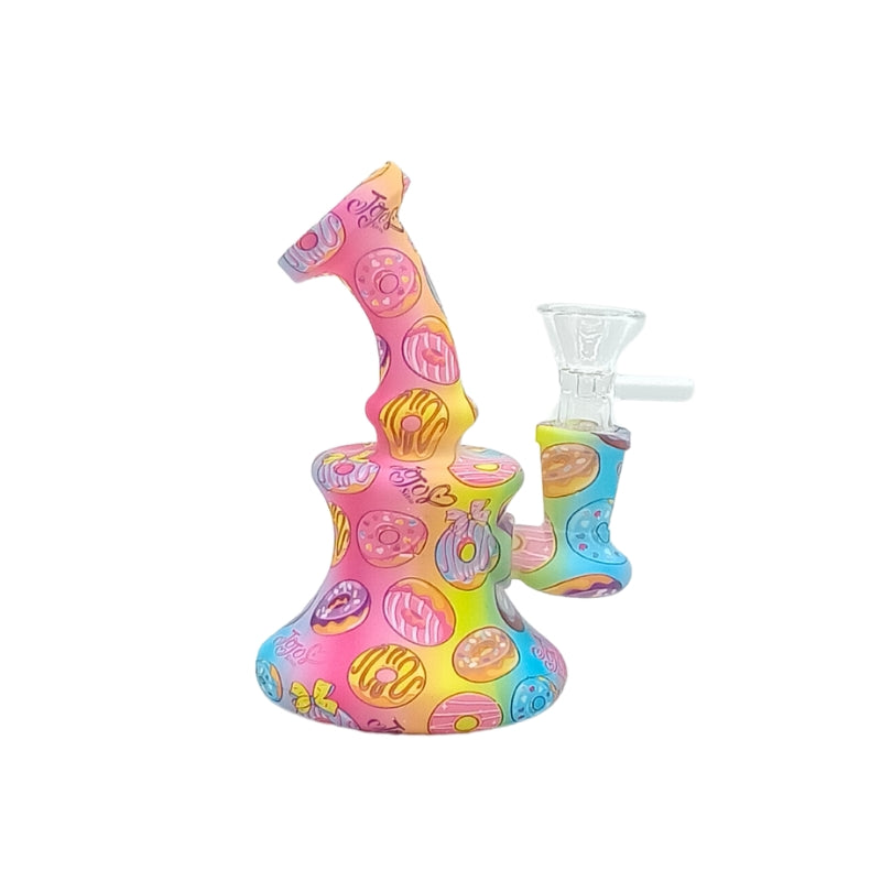 Printed Silicone Mini Bong (MST234)