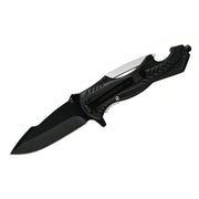 MSK074 - All-Black Rescue Folding Knife