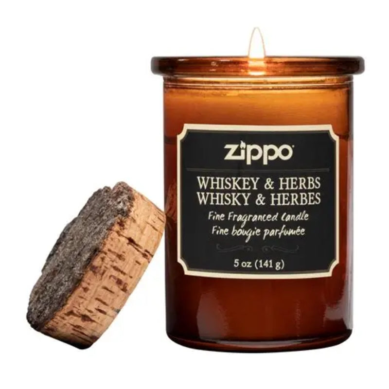Whiskey & Herbs Zippo 5oz Candle