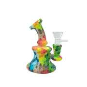 Printed Silicone Mini Bong (MST234)