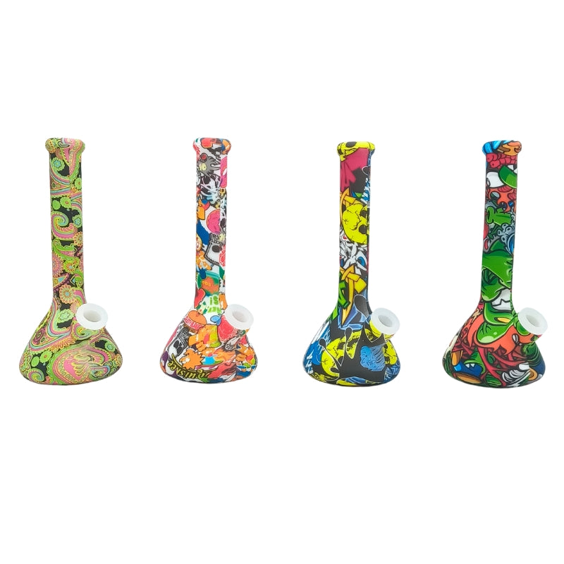 Mini Silicone Beaker Bong (MST237)