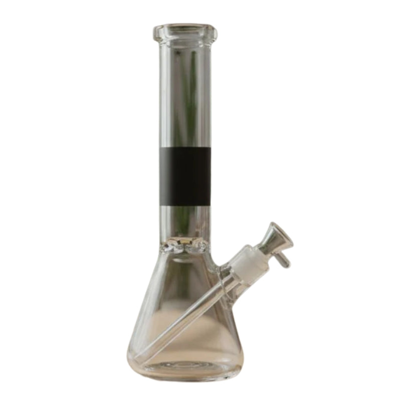 Xtreme 14" 7mm Beaker With Colored Neck - Blue (C1035-1)
