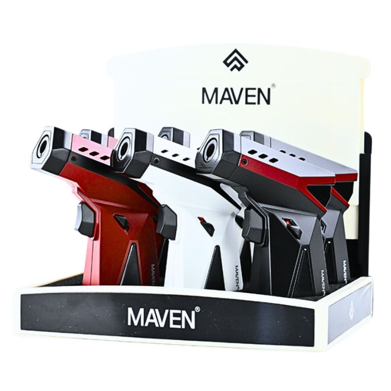 Maven Phantom Premium Torch Lighters Display of 6