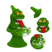MSTS181 - Green Monster Silicone Water Bong