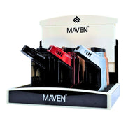 Maven UNO LGT Jet Flame Torch Lighter Display of 9