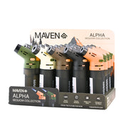 Maven Alpha Sequoia Collection Lighter Display of 15