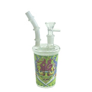 5″ Coffee Cup Design Glass Bong (WP0942-Sticker 10)