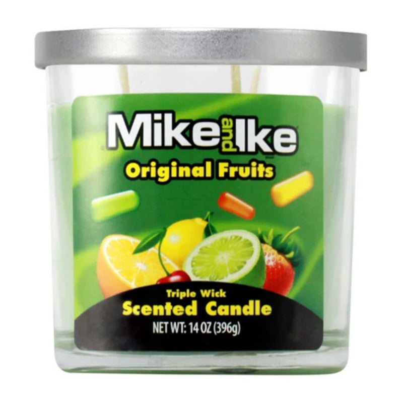 Mike and Ike Original Fruits Triple Wick Scented 14oz Candle - Single