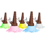 MSTS107 - Melting Ice Cream Cone Silicone Bong