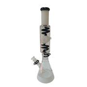Xtreme Frost Reaper Skull Coil Bong – White (TDO-034)