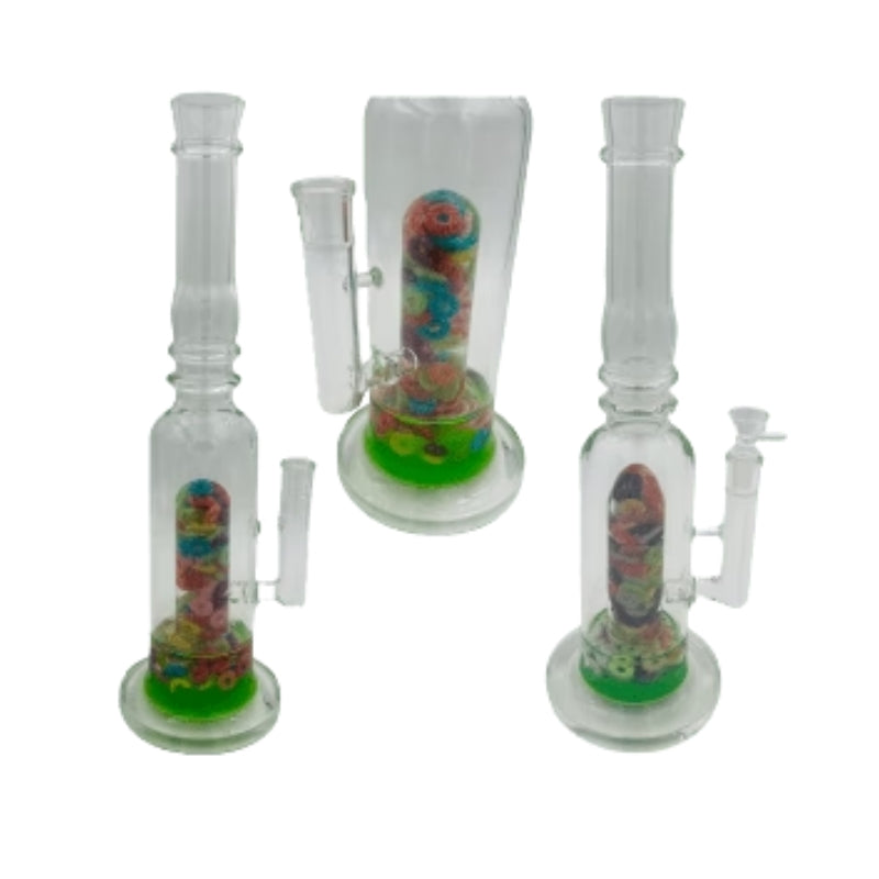 16" Fruit Loops Center Piece Glass Waterpipe (SMKZ191)