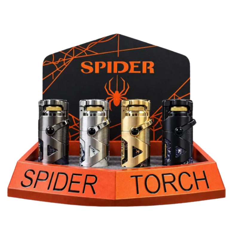 SP-608 - Spider Torch Lighter - 12/Display