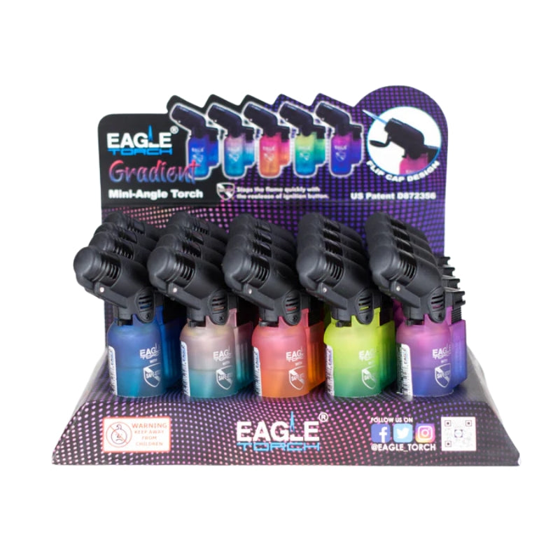 PT116G Eagle Gradient Mini-Angle Torch Set - 20/Display