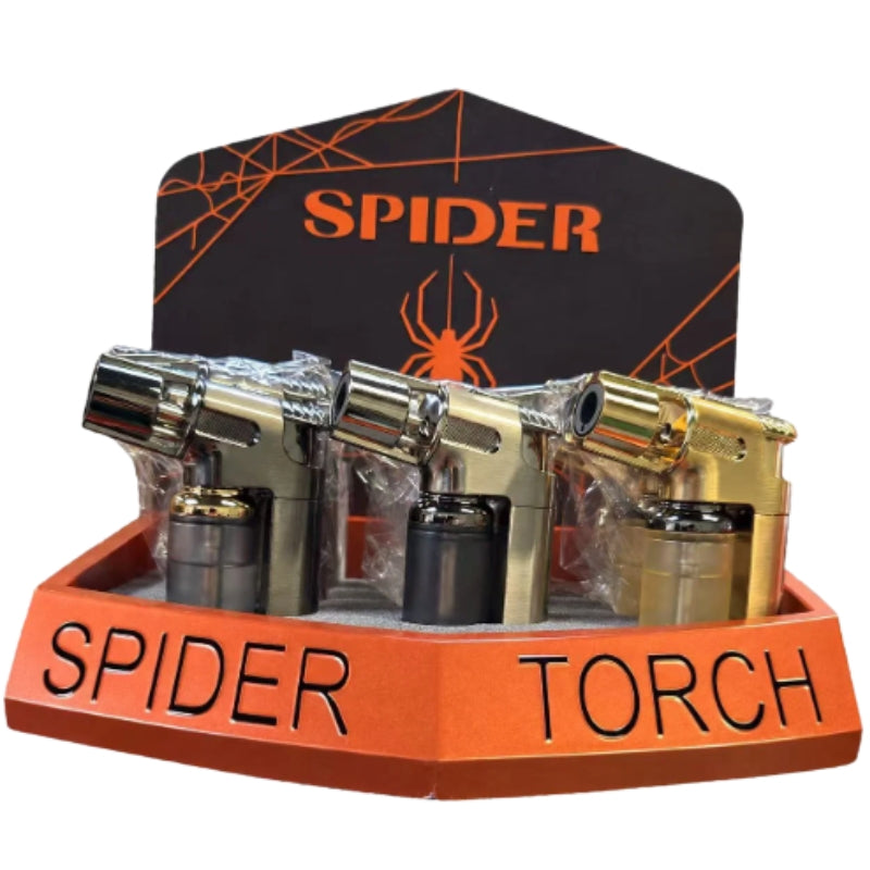 SP-505 - Spider Premium Torch Lighter -12/Display