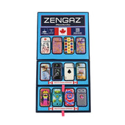 Zengaz Wing (ZL-13) Jet Rubberized Cube Lighters - 48ct - Series 7-D