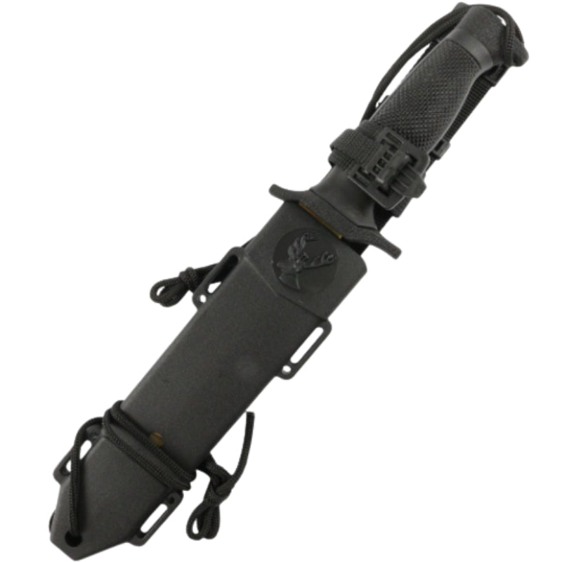 13088 - Defender Xtreme Gold 12" Hunting Knife with Sheath Stainless 3CR13 Steel Knife