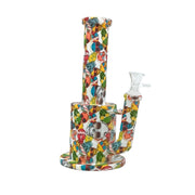 Silicone Beaker Bong with Glass Bowl (MST231)