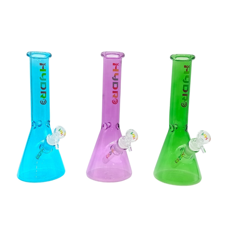 10-Inch Colored Glass Beaker Bong (MST229)
