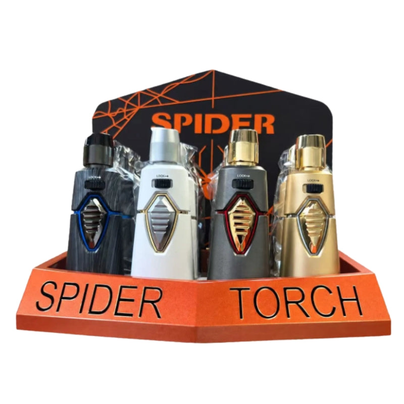 SP-211 - Spider Torch Lighter  – 12/Display