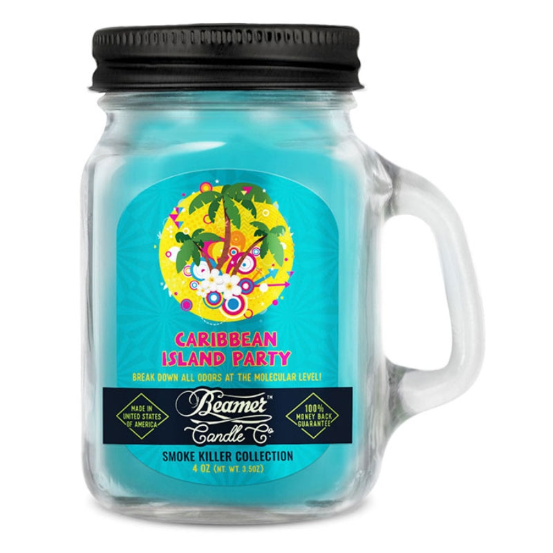 Caribbean Island Party 4oz Beamer Candle Co.