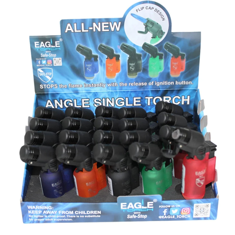 Eagle Angle Torch Lighter(PT116B) – 20ct