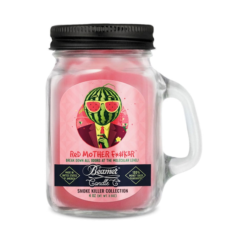 Red Mother F*#k3r 4oz Beamer Candle Co.