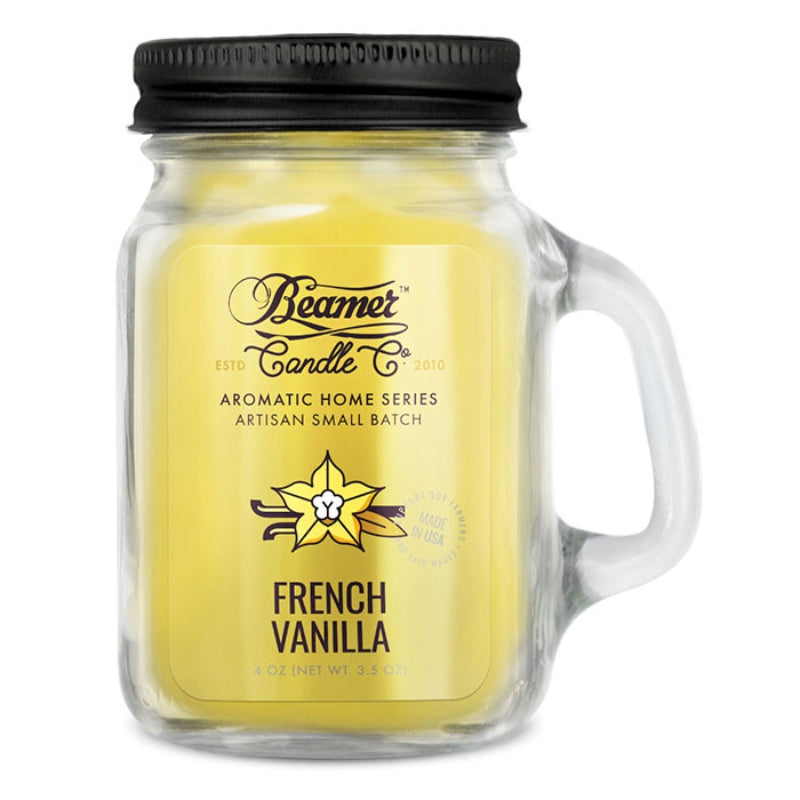 French Vanilla 4oz Beamer Candle Co.