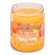 Orange Lemon Splash Smoke Odor Year-Round Fragrances Exterminator 13oz Candle